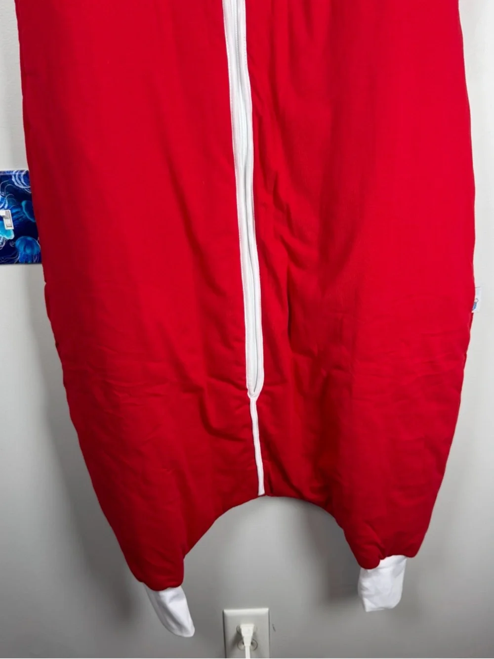Kids Schlummersack Red Winter Sleep Sack Wearable Sleeping Bag Zip Up 5-6 Years